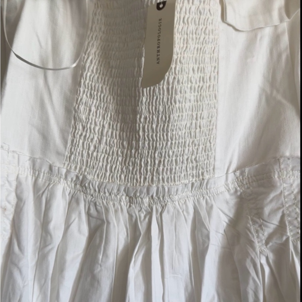 Anthropologie PILCRO Strapless Twofer Midi Dress - Picture 7 of 7